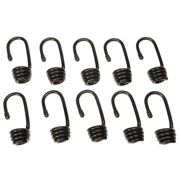 Us Cargo Control 1/2'' PVC Coated Bungee Hook (12 MM) - 10 Pack SHCH12-10PK